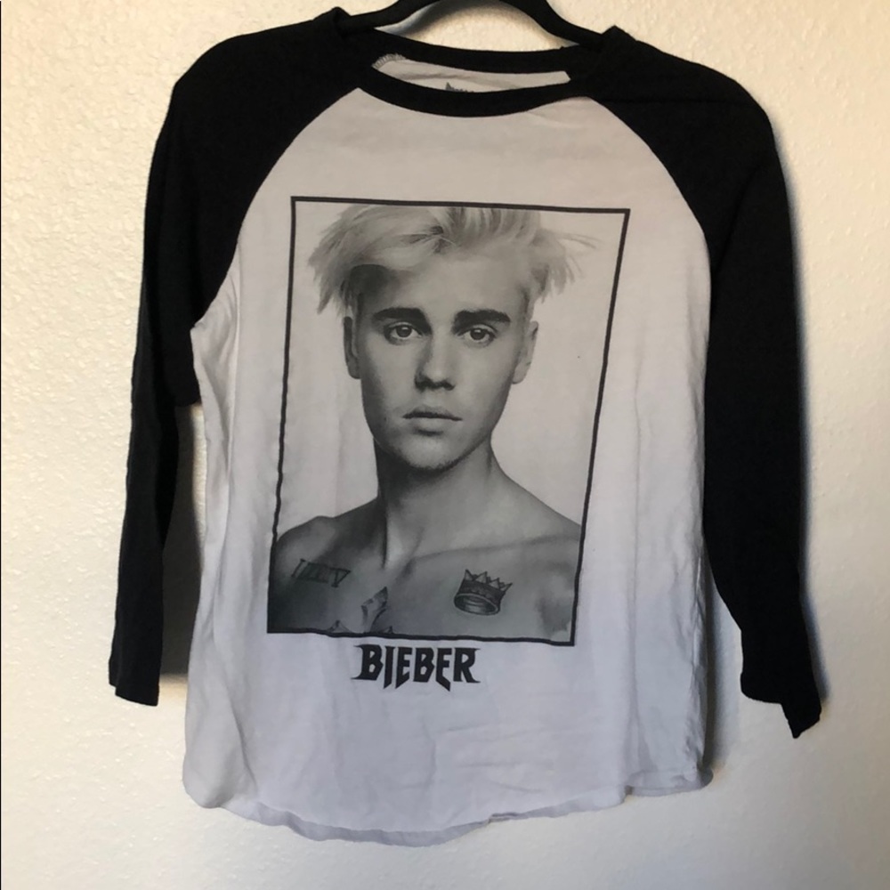 Justin Bieber Purpose Tour Baseball Tee